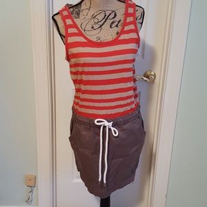 LOFT Army Green Casual Dress